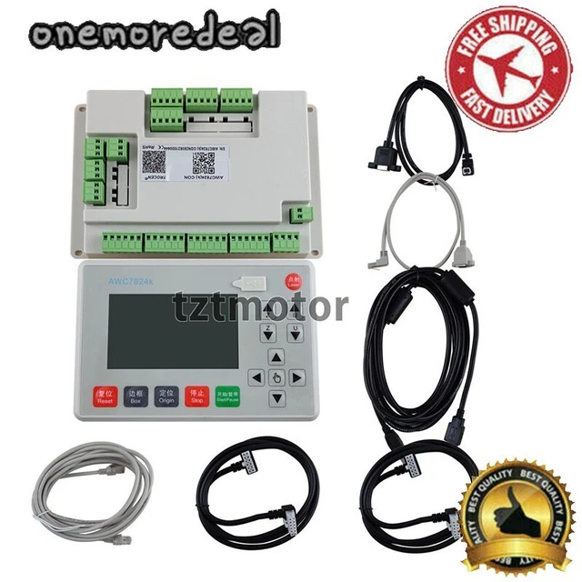 AWC7824K 4 Axis CNC Motion Controller AWC7824K LITE For AWC708CLITE AWC708S