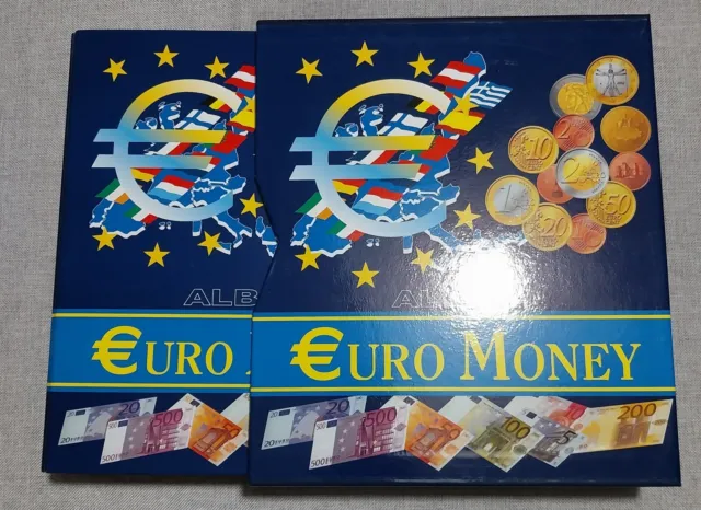 Album con serie ufficiale Euro dei 22 Paesi CE