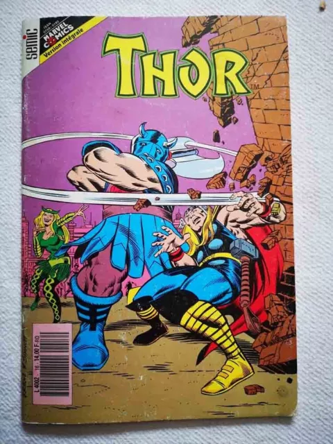 [comics BD] THOR NUMERO 16 / Même un Asgardien peut mourir / SEMIC 1991