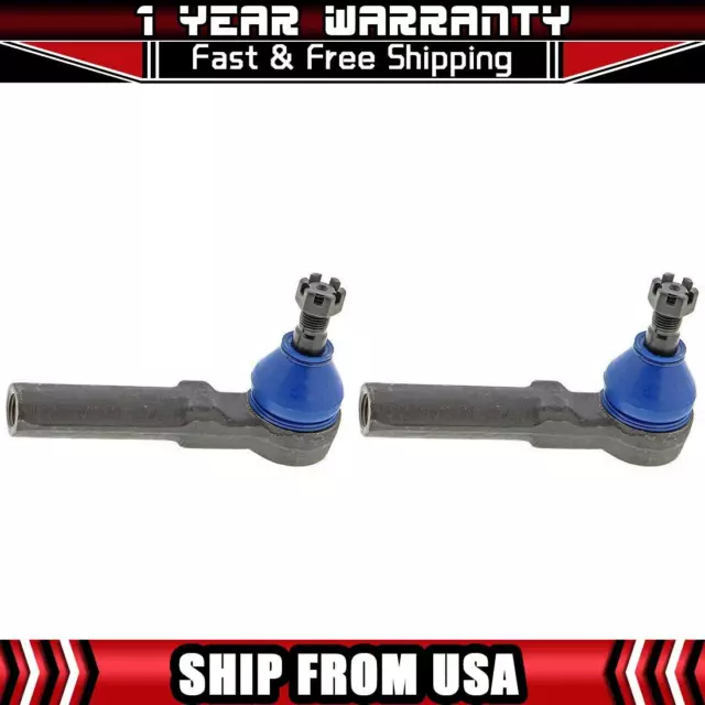 Mevotech Supreme Front Outer 2 X Steering Tie Rod End For Dodge 400