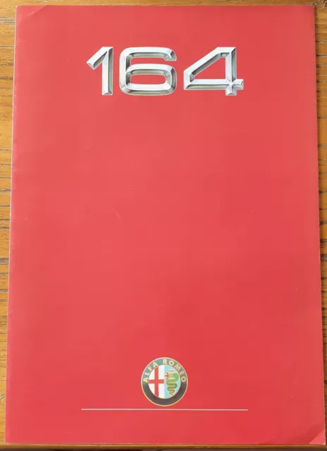 Catalogue brochure ALFA ROMEO 164