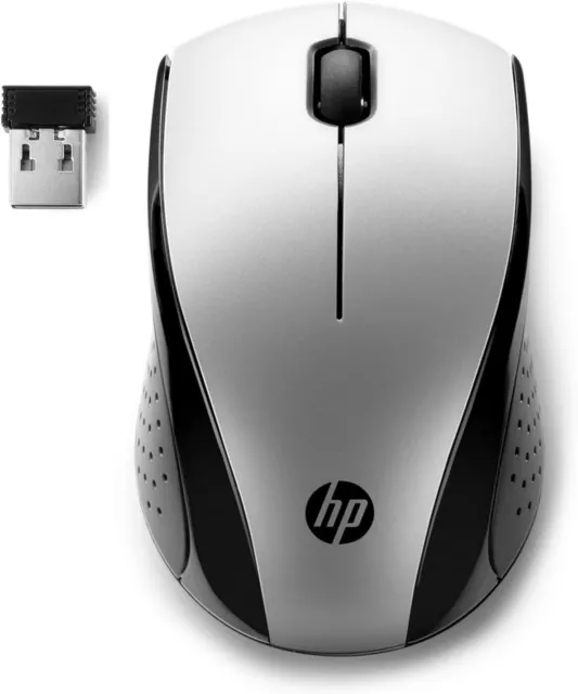 HP X3000 Wireless Mouse Silver (683N9AA#ABL) Genuine USA Seller