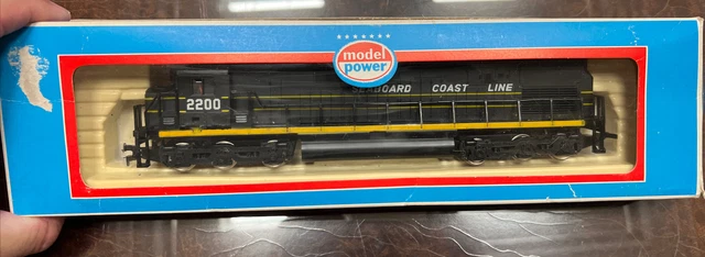 Seaboard Coast Line 2200 Train Locomotive HO Vintage Model Power