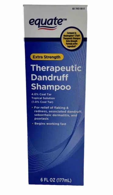 Equate Beauty Extra Strength Anti Dandruff Shampoo, 6 Fl. Oz. Exp 2025