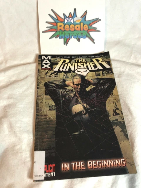 The Punisher Max Vol. 1 - In The Beginning - Marvel Graphic Novel Book