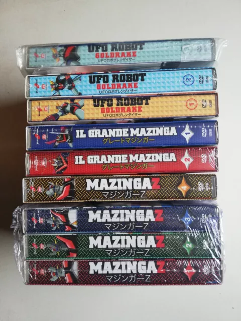 il grande Mazinga Z Ufo Robot Goldrake serie completa dvd yamato box cofanetto