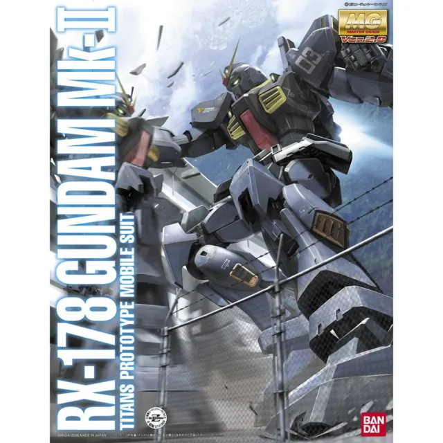MG 1/100 RX-178 Gundam Mk-II Ver.2.0 (Titans) Model Kit Bandai Hobby
