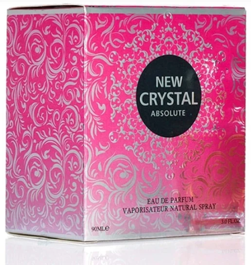 new crystal perfume