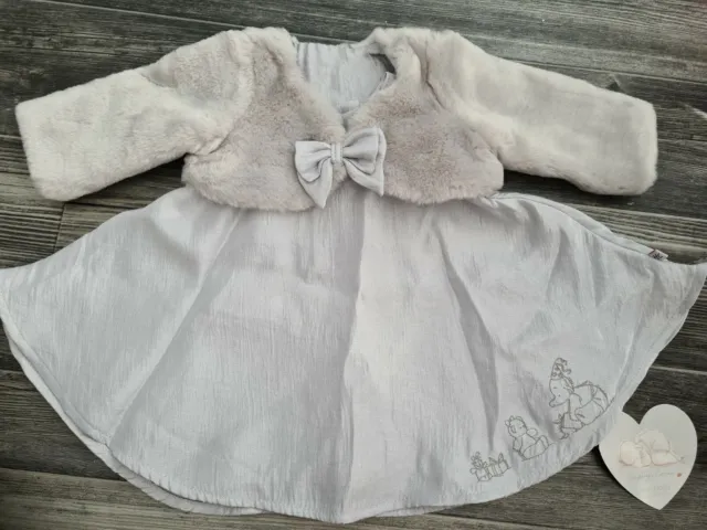Bnwt Humphreys Corner Beautiful Silver Dress Set 10lbs Reborn Twins Baby Shower