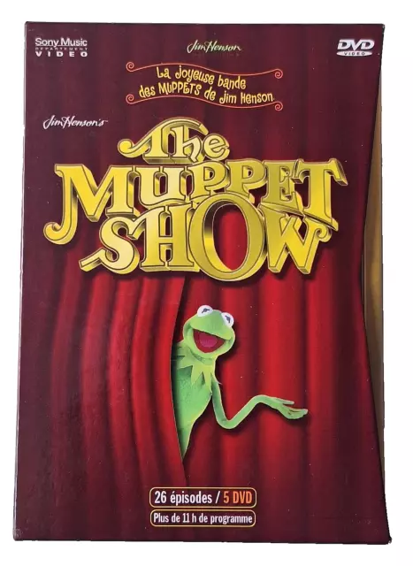 Coffret Dvd The Muppet Show 26 Episodes / 5 Dvd Plus De 11H De Programme Tbe