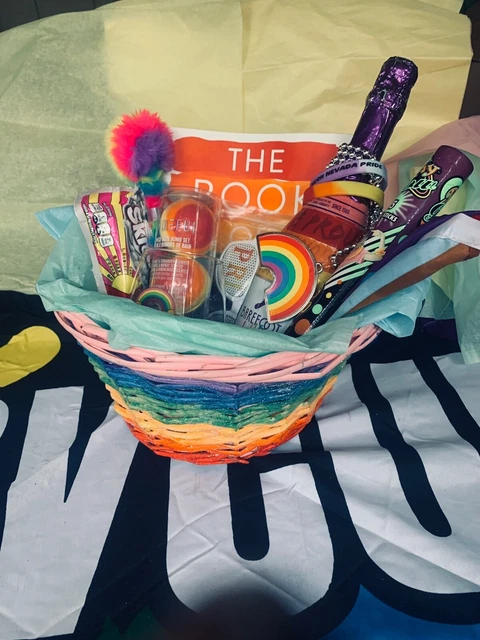 All new Pride LGBTQ gift basket