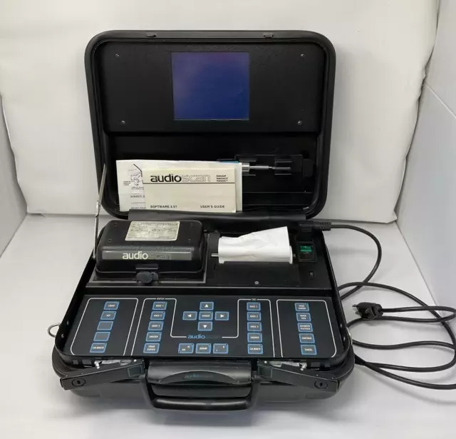 Audioscan RM500 Hearing Aid Analyzer Audiometer Audiology UNTESTED parts/repair