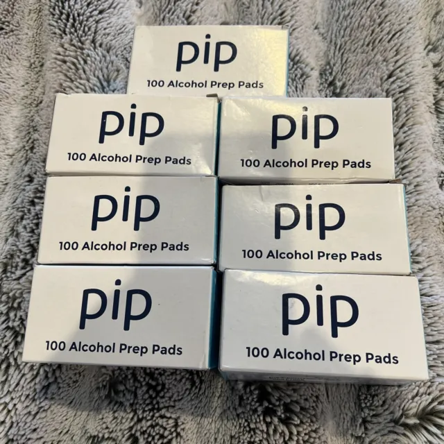 Almohadillas de preparación para pip alcohol 7 cajas de 100