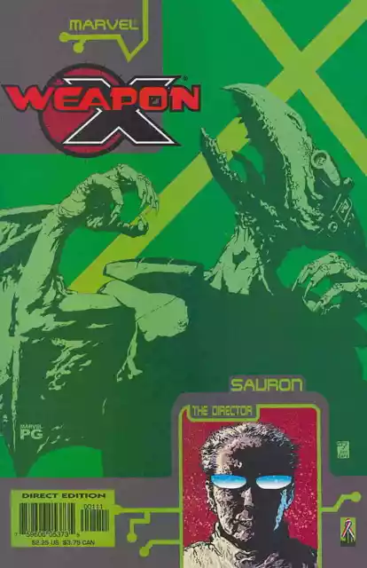 Weapon X Sauron #1 Marvel Comics October Oct 2002 (VFNM)