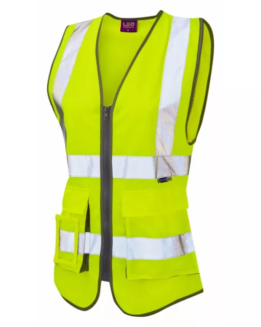 Leo Lynmouth high-visibility ISO 20471:1 superior women's waistcoat