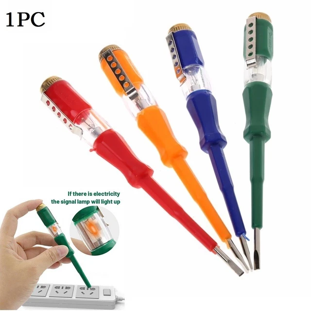 Pápiz de prueba comprobador de tensión multifuncional accesorios portátiles herramienta eléctrica