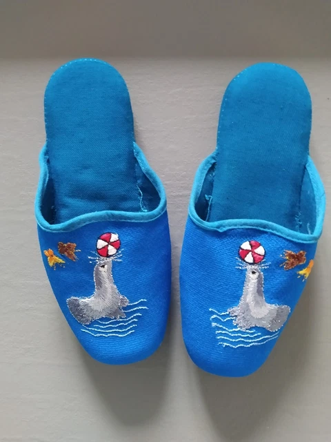 Ciabatte Pantofole Elsa Frozen Blu