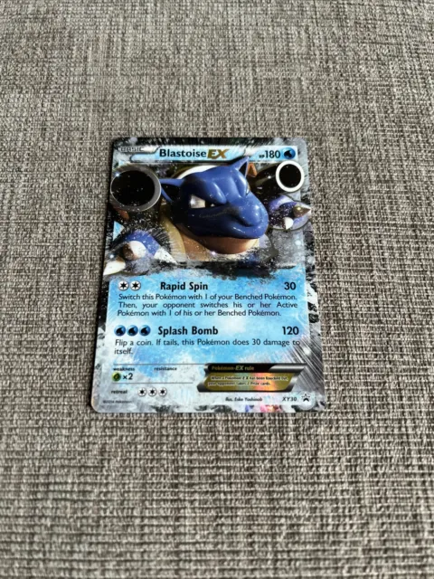 Blastoise EX Promo XY30 Pokémonkarte - guter Zustand