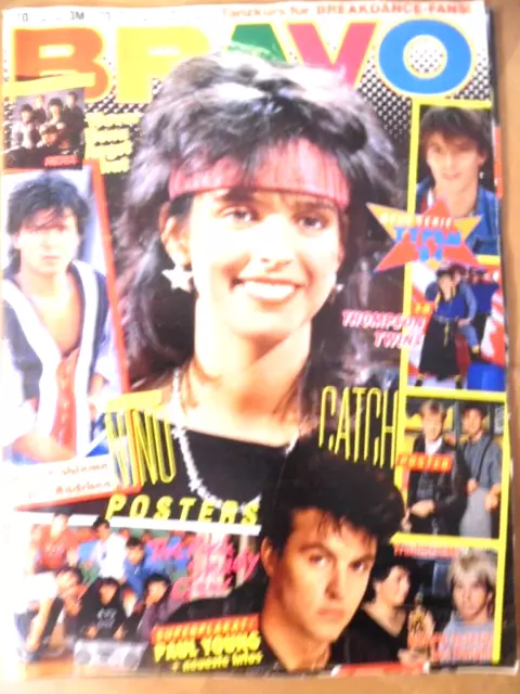 BRAVO  10-1984 D Nena Andrew Fletscher Gazebo Duran Thompson Twins Nino Rob Lowe