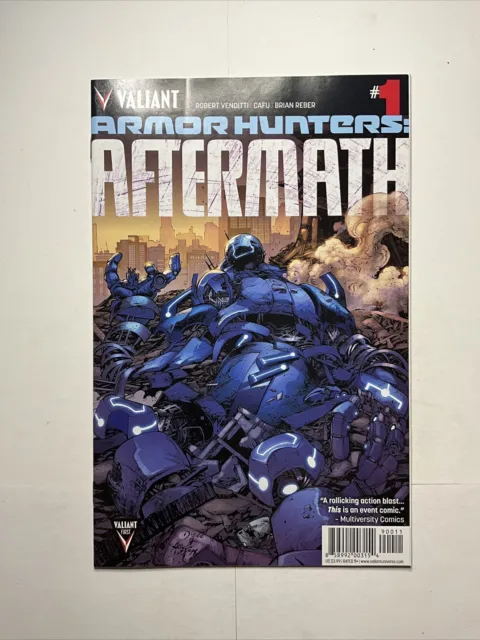 Armor Hunters Aftermath #1 Cover A Valiant 2014 Comic Book.NM-(combined Ship)