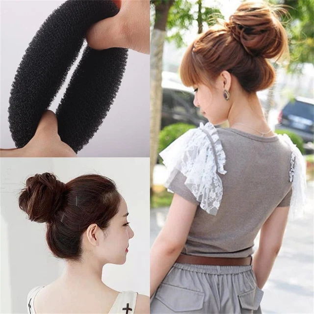 Eleganti Ragazze Donna Creatore Panini Magici Ciambella Shaper Strumenti per Capelli Accessori