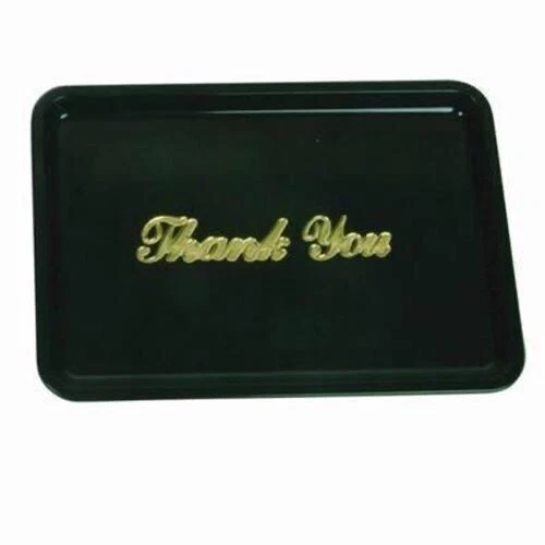 15 Plastic Restaurant Guest Check Bill Receipt Cash Payment Money Table Tip Tray