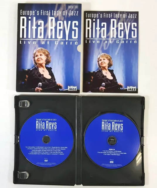 Rita Reys La primera dama del jazz de Europa en vivo en Carré DVD + CD B076 3