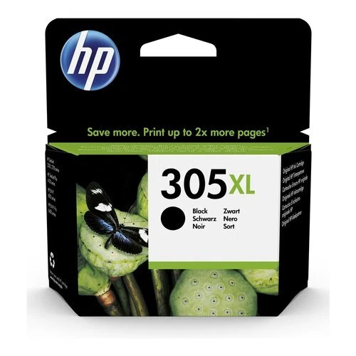 HP Cartuccia di inchiostro nero originale ad alta capacità 305XL
