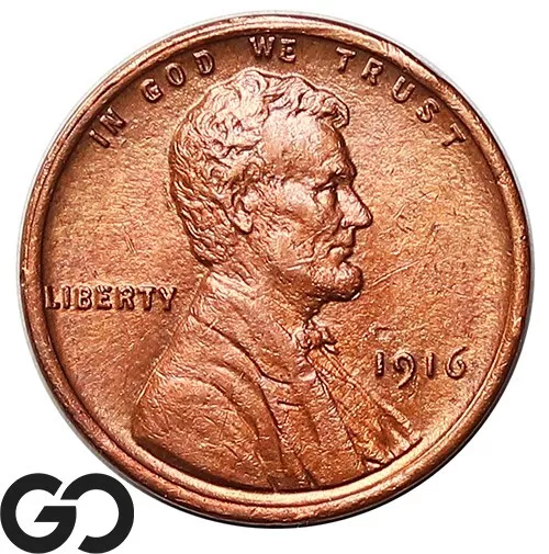 1916 Lincoln Cent Wheat Penny