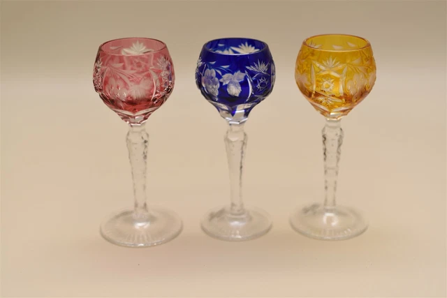 3 Unknown Maker Grape Cordial Cordials 4.5 Inch 3 Unknown Maker Grape Cordial Cordials 4.5 Inch