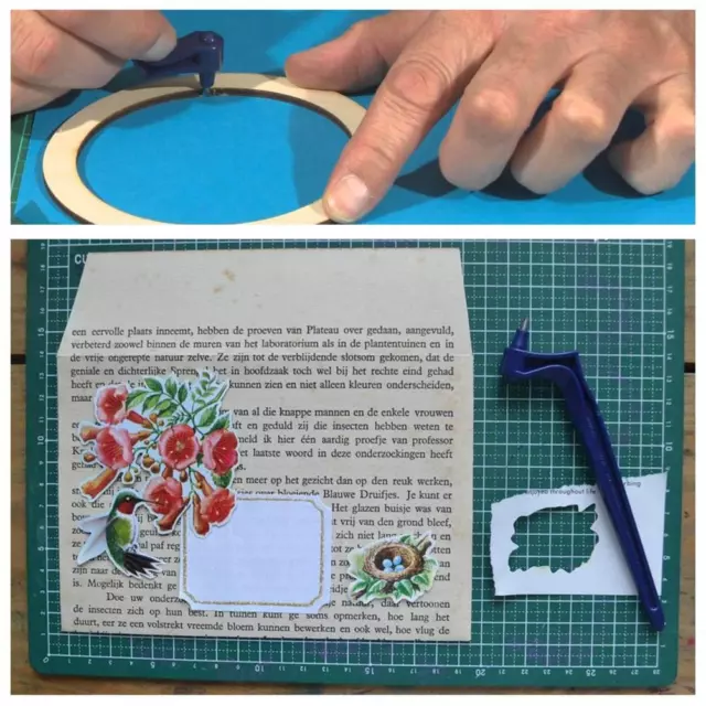 HG Paper Cutter Cutting Tool Engraving Board Set 360 Degree Art Knife