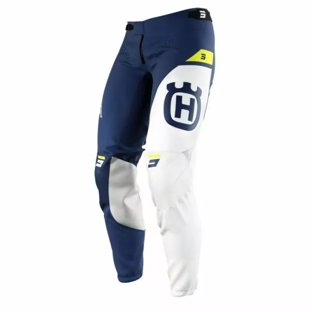 SHOT 2022 Aerolite Husqvarna Limited Edition Motocross MX Enduro Hose - Blau