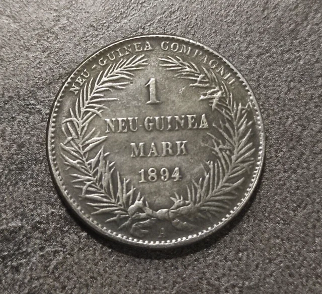 Coin, New German Guinea, 1 Mark, 1984