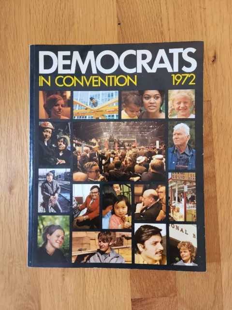 Official Program 1972 Democratic Convention Miami Beach