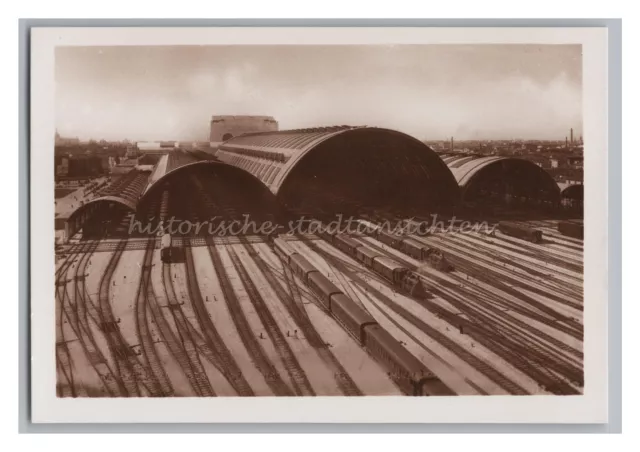 Mailand / Italien 1939 - Bahnhof Zug Gleise Architektur - Altes Foto 1930er