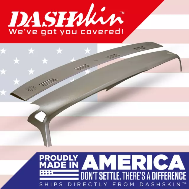 Two Piece Molded Dash Cover for 2002-2005 Dodge Ram in Taupe *L5