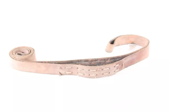 Ceinture 420cm Courroies de Transmission D'Entraînement en Cuir Plates