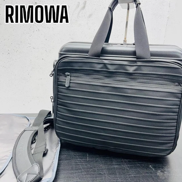 Rimowa Bolero Briefcase Business Bag 2WAY Shoulder Bag 865.05 Black Used Japan