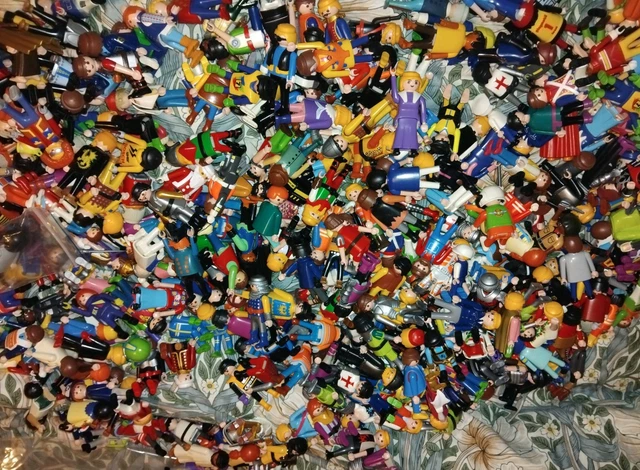 HUGE BUNDLE OF Mixed Playmobil Figures 400 In Total Loads Of
