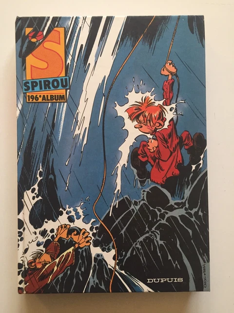 Album Journal Spirou N° 196 Du 2626 A 2635 / 1989 / Défaut Imprimerie Receuil Bd