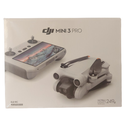 DJI MINI 3 Pro mit RC Smart Controller Kamera Drohne Weiß Neu OVP ...
