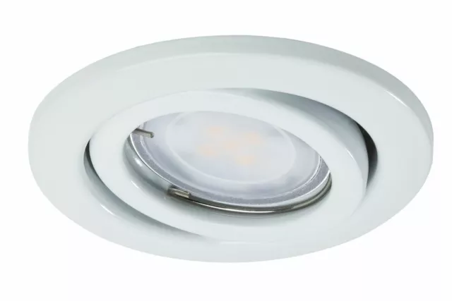 Nice Price Basique Encastrable Set Pivotant LED 3x2, 6W 230V GU10 51mm Blanc /