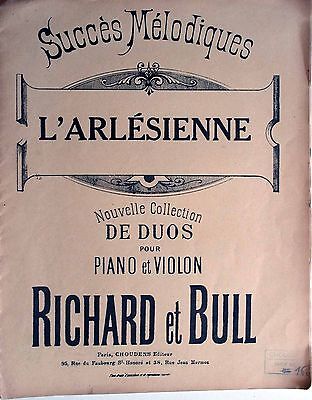 Partition alt partitur sheet music = Richard & Bull L'Arlésienne 