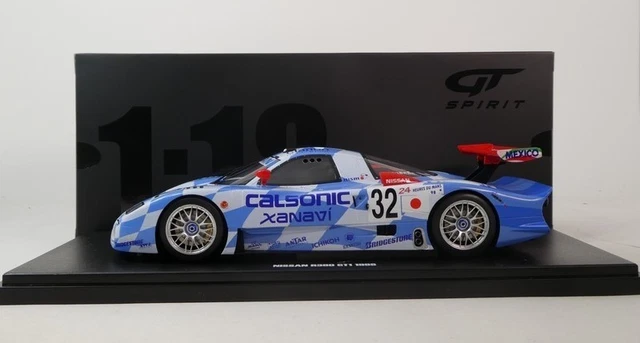 Modèle Réduit Voiture 1:43 SPARK Nissan R390 GT1 1998 – Édition S3634, Neuf Sous Boîte