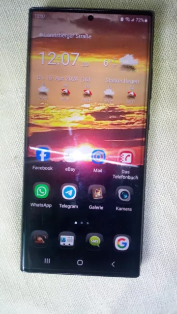 Samsung Galaxy Note20 Ultra 5G SM-N986B/DS - 512GB - Mystic Black (Ohne Simlock)