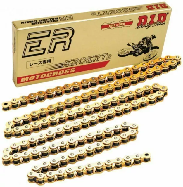 Did 520 Ert-3 120 Link Full Gold Drive Chain Suzuki Rm125 Rm250 Rmz250 Rmz450