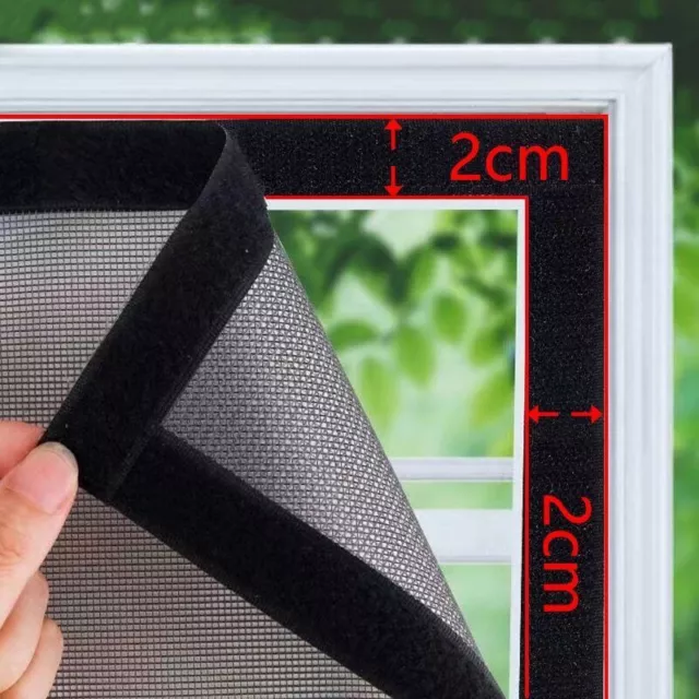 Anti-mosquito Screen Adhesive Window Mosquito Net Insect Proof Door Mosquitonet