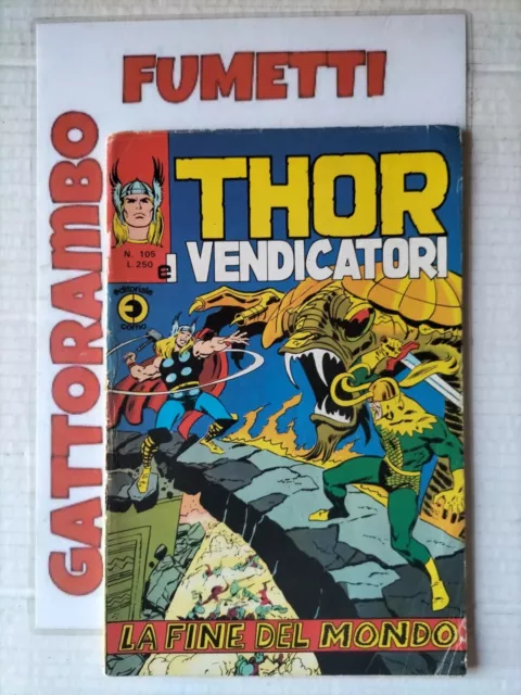 Il Mitico Thor N.105 anno 1975 -  Ed. Corno Buono