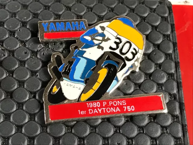 Pins Pin Badge Car Moto Bike Daytona 750 Yamaha
