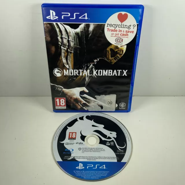 Sony PlayStation 4 PS4 Mortal Kombat X